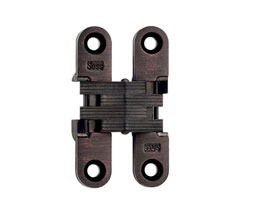 Soss 204CUS10BL Invisible Hinge 204 Series US10BL - Oil Rubbed Bronze, Lacquered