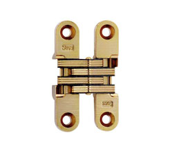 Soss 204CUS4 Invisible Hinge 204 Series US4 - Satin Brass