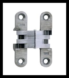 SOSS 205MUNPB Invisible Hinge 205 Series, Modified Hinge Bodies, Unplated, Box of 100 , bulk