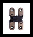 SOSS 208US5B Invisible Hinge 208 Series, Antique Brass, 1" Minumum Thickness, Box of 100 , bulk