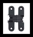 SOSS 208US19B Invisible Hinge 208 Series, Black E-Coated, 1" Minumum Thickness, Box of 100 , bulk