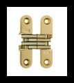 SOSS 208US3B Invisible Hinge 208 Series, Bright Brass, 1" Minumum Thickness, Box of 100 , bulk