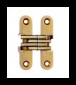 SOSS 208US4B Invisible Hinge 208 Series, Satin Brass, 1" Minumum Thickness, Box of 100 , bulk