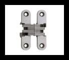 SOSS 208SSUS32DB Invisible Hinge 208 Series, Satin Stainless Steel, 1" Minumum Thickness, Box of 100 , bulk