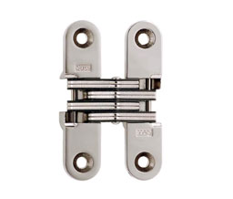 Soss 208US14 Invisible Hinge 208 Series US14 - Bright Nickel