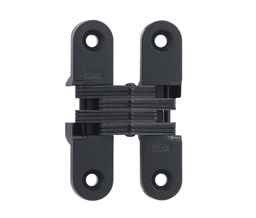Soss 208US19 Invisible Hinge 208 Series US19 - Black E-Coated