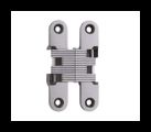SOSS 212SSUS32B Invisible Hinge 212 Series, Bright Stainless Steel, 1-1/8" Minumum Thickness, Box of 100 , bulk