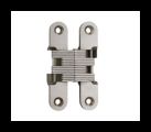 SOSS 212SSUS32DB Invisible Hinge 212 Series, Satin Stainless Steel, 1-1/8" Minumum Thickness, Box of 100 , bulk