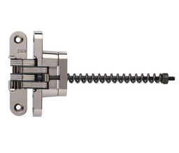 Soss 212ICUS14 Invisible Closer Hinge 212IC Series US14 - Bright Nickel