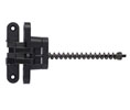 Soss 212ICUS19 Invisible Closer Hinge 212IC Series US19 - Black E-Coated