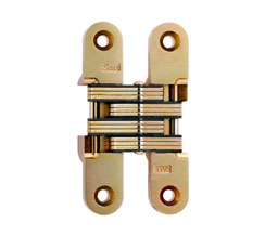 Soss 212US4 Invisible Hinge 212 Series US4 - Satin Brass