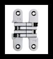 SOSS 216US26B Invisible Hinge 216 Series, Bright Chrome, 1-3/8" Minumum Thickness, Box of 100 , bulk