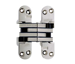 Soss 218FRUS14 Invisible Hinge 218FR Series FRUS14 - Bright Nickel
