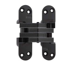 Soss 218FRUS19 Invisible Hinge 218FR Series FRUS19 - Black E-Coated