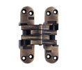 Soss 218FRUS5 Invisible Hinge 218FR Series FRUS5 - Antique Brass