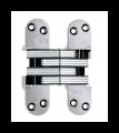SOSS 220US26B Invisible Hinge 220 Series, Bright Chrome, 2" Minumum Thickness, Box of 100 , bulk