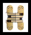 SOSS 220US4B Invisible Hinge 220 Series, Satin Brass, 2" Minumum Thickness, Box of 100 , bulk