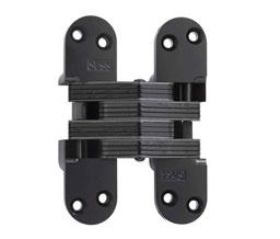 Soss 220US19 Invisible Hinge 220 Series US19 - Black E-Coated