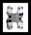 SOSS 220SSUS32B Invisible Hinge 220SS Series, Bright Stainless Steel, 2" Minumum Thickness, Box of 100 , bulk