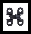 SOSS 303US19B Invisible Hinge 303 Series, Black E-Coated, 11/16" Minumum Thickness, Box of 100 , bulk