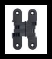 SOSS 416US19B Invisible Hinge 416 Series, Alloy Steel Black E-Coated, 1-3/8" Minumum Thickness, Box of 100 , bulk