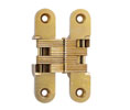 Soss 416US4 Invisible Hinge 416 Series US4 - Alloy Steel Satin Brass