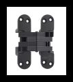 SOSS 418US19B Invisible Hinge 418 Series, Alloy Steel Black E-Coated, 1-3/4" Minumum Thickness, Box of 100 , bulk