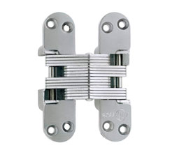 Soss 418US26D Invisible Hinge 418 Series US26D - Alloy Steel Satin Chrome