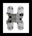 SOSS 418SSUS32DB Invisible Hinge 418SS Series, Satin Stainless Steel, 1-3/4" Minumum Thickness, Box of 100 , bulk