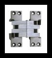 SOSS 420UNPB Invisible Hinge 420 Series, Alloy Steel Unplated, 2" Minumum Thickness, Box of 100 , bulk