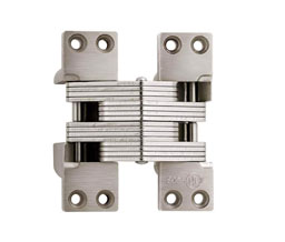 Soss 420US15 Invisible Hinge 420 Series US15 - Alloy Steel Satin Nickel