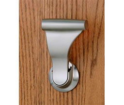 SOSS L28P-15 Satin Nickel UltraLatch for 1-3/4" Thick Doors with 2-3/8" Backset with Privacy Lock