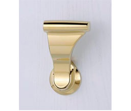 SOSS L28P-3 Bright Brass UltraLatch for 1-3/4" Thick Doors with 2-3/8" Backset with Privacy Lock