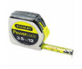 Stanley 680-33-215  Powerlock-« Tape Rules 1/2" Wide Blade, 1/2 in x 12 ft, Inch/Metric, Chrome