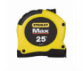 Stanley 680-33-279  MaxÔäó Tape Rules, 1 1/8 in x 25 ft