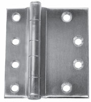 Stanley CB109-4.5-26D 4.5in Hinge-Full Surface-Heavy Weight-Concealed Bearing-Brass Base-Satin Chrome Finish