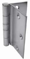 Stanley CB113-5-32D 5in Hinge-Half Surface-Heavy Weight-Concealed Bearing-Stainless Steel Base-Satin Finish