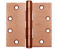 Stanley FBB179 5x4 NRP US10 5" x 4" Full Mortise Standard Weight Ball Bearing Steel Base Hinge Satin Chrome Non-Removable Pin -  Satin Bronze