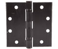 Stanley FBB179 5x4 NRP US10B 5" x 4" Full Mortise Standard Weight Ball Bearing Steel Base Hinge Satin Chrome Non-Removable Pin -  Oil Rubbed Bronze