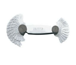Starrett 681-50591 L.S. Starrett International Metric Standard Screw Pitch Gages - 28 No. of Blades