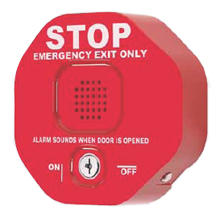 STI 6400 Exit Stopper Multifunction Door Alarm 