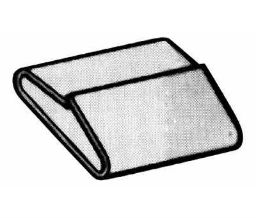 Strapbinder 682-1303445 Seals - 3/8" Width - Pusher