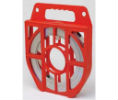 Strapbinder 682-BLJOX0630R Stainless Steel Banding Totes - Red