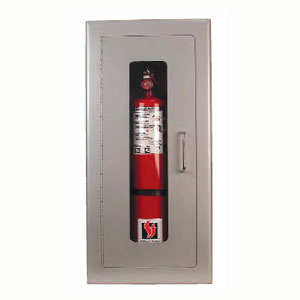 Strike First 126-TN Titan Series Aluminum Fire Extinguisher Cabinet