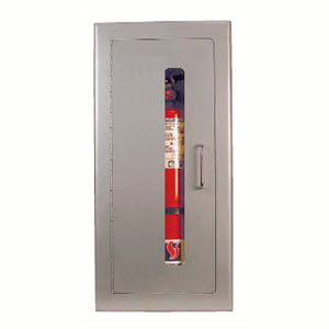 Strike First 118-TN Titan Series Aluminum Fire Extinguisher Cabinet