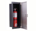Strike First 227-SN-SG-SSF Sonoma Series Fire Extinguisher Cabinet-Fire Rated-Stainless Steel Front 