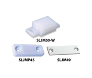 Sugatsune SLJM50-W Hermetically Sealed Plastic Magnet - Pull Force 6.6 lb. - 1 Each