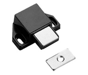 Sugatsune SLML30S-BN Push/Touch Latch - Magnetic, Brown - 1 Each