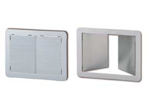 Sugatsune AZ-DD310/HL Multi Purpose Double Door - Satin Stainless Steel