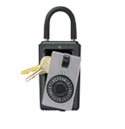 Supra 001010 KeySafe Portable w/Dial Combination- Titanium